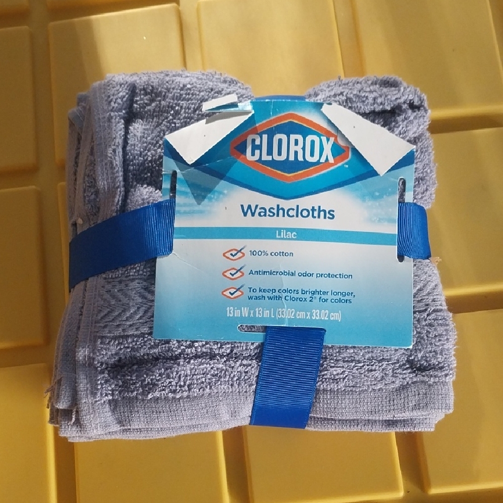 Clorox Lilac Washcloths